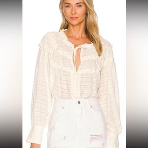 Free People Hailey Blouse S